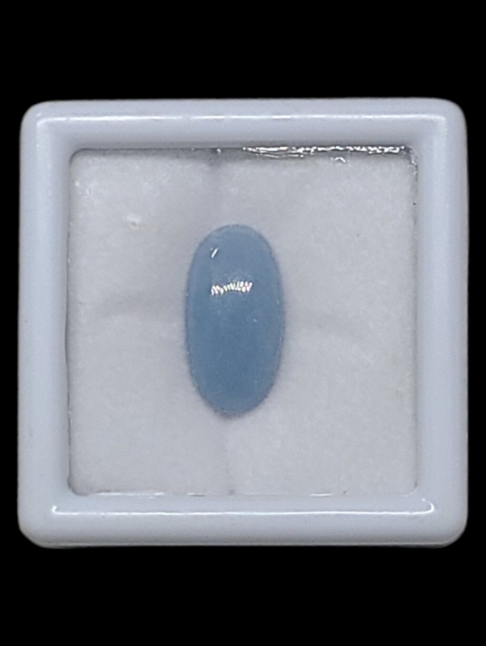 NEW Mexican Angelite Oval Cabochon Gemstone 6.21 CTS
